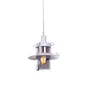 Светильник подвесной Capri LDP 11327-1 WT Lumina Deco белый 1 лампа, основание белое в стиле современный лофт 