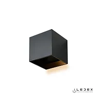 Бра LED Dice ZD8086L-6W BK iLedex чёрный 1 лампа, основание чёрное в стиле хай-тек современный 