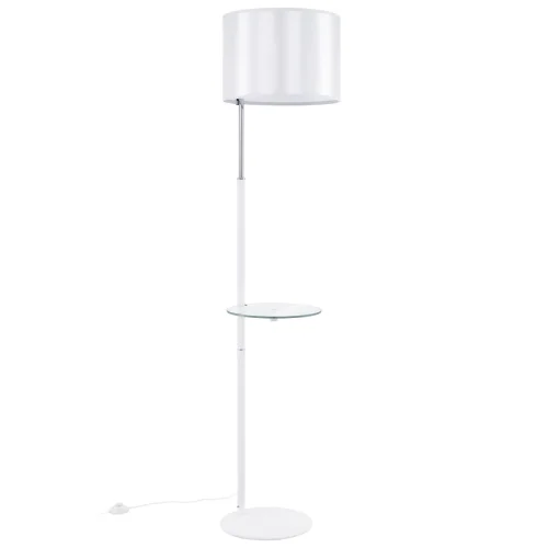 Торшер Батлер CL806010 Citilux со столиком белый 1 лампа, основание белое в стиле современный
