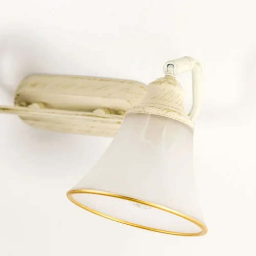 Бра Прованс CL511524 Citilux белый на 2 лампы, основание бежевое в стиле классический прованс кантри  фото 8
