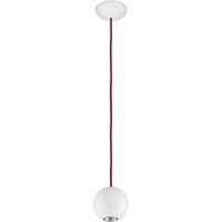 Светильник подвесной Bubble White-Red 6024-NW Nowodvorski белый 1 лампа, основание белое в стиле хай-тек 