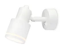Спот с 1 лампой TA1281 Ambrella light белый GU10 в стиле минимализм хай-тек 