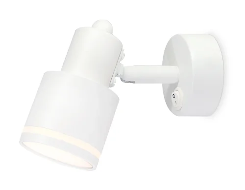 Спот с 1 лампой TA1281 Ambrella light белый GU10 в стиле хай-тек минимализм 