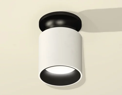 Светильник накладной Techno spot XS6301122 Ambrella light белый 1 лампа, основание чёрное в стиле современный круглый фото 3