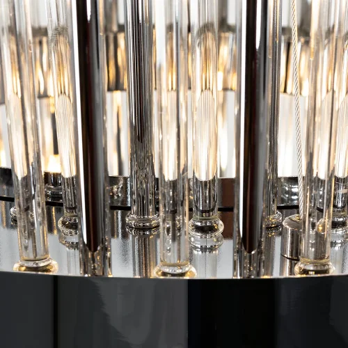 Люстра подвесная Montreal A1034SP-16CC Arte Lamp прозрачная на 16 ламп, основание хром в стиле современный  фото 4