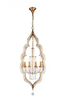 Люстра подвесная tenerezza 5490.8 gold Lucia Tucci без плафона золотая на 8 ламп, основание золотое в стиле восточный Люстра подвесная tenerezza 5490.8 gold Lucia Tucci без плафона золотая на 8 ламп, основание золотое в стиле восточный
