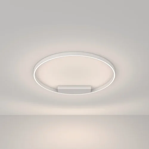 Светильник потолочный LED Rim MOD058CL-L50WK Maytoni белый 1 лампа, основание белое в стиле современный хай-тек минимализм кольца фото 3