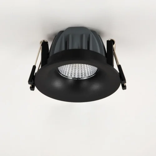 Светильник точечный LED Гамма CLD004NW4 Citilux чёрный 1 лампа, основание чёрное в стиле современный  фото 4