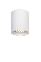 Светильник накладной BODI 09100/01/31 Lucide белый 1 лампа, основание белое в стиле современный круглый