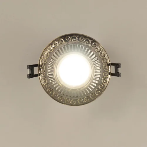 Светильник точечный LED Боска CLD041NW3 Citilux бронзовый 1 лампа, основание бронзовое в стиле классический  фото 4