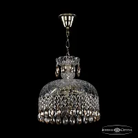 Светильник подвесной 14781/30 G K721 Bohemia Ivele Crystal прозрачный 5 ламп, основание золотое в стиле классический sp