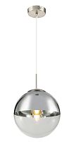 Светильник подвесной Varus 15852 Globo хром 1 лампа, основание матовое никель в стиле современный шар