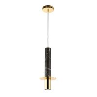 Светильник подвесной Rocky 2746-1P Favourite золотой 1 лампа, основание золотое в стиле современный трубочки
