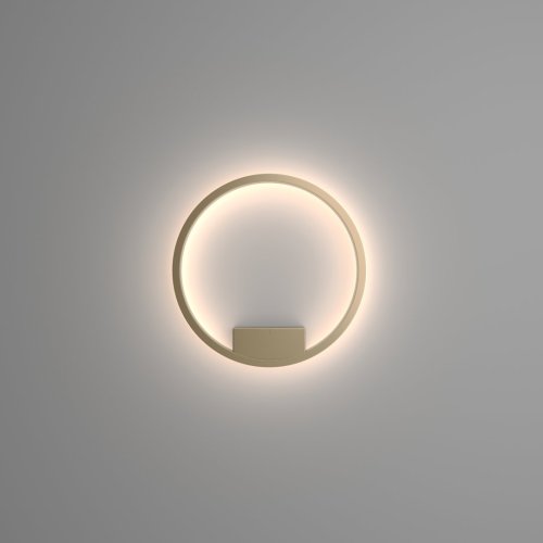 Бра LED Rim MOD058WL-L25BSK Maytoni латунь на 1 лампа, основание латунь в стиле современный минимализм отражённый свет фото 3