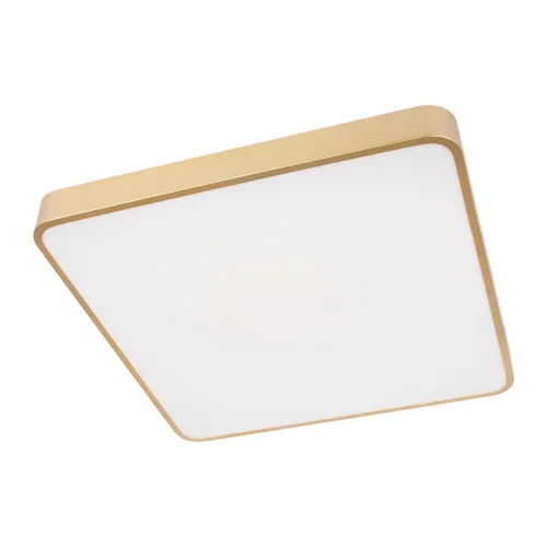 Светильник потолочный LED Flims 10228/D LOFT IT белый 1 лампа, основание золотое в стиле современный квадраты фото 6