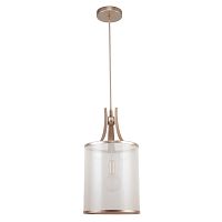 Светильник подвесной Himiko 2551-1P Favourite белый 1 лампа, основание золотое в стиле современный 