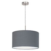 Светильник подвесной PASTERI 31573 Eglo серый 1 лампа, основание серое никель в стиле современный 