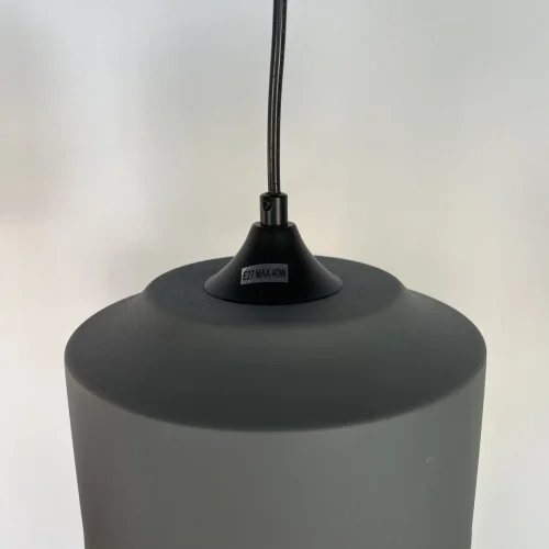 Светильник подвесной NORD A D18 Gray/Amber 190486-26 ImperiumLoft янтарный 1 лампа, основание серое в стиле современный  фото 7
