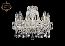 Люстра подвесная хрустальная 11.21.12.141.Gd.Sp Bohemia Art Classic прозрачная на 12 ламп, основание золотое в стиле классический Люстра подвесная хрустальная 11.21.12.141.Gd.Sp Bohemia Art Classic прозрачная на 12 ламп, основание золотое в стиле классический