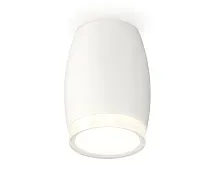 Светильник накладной Techno spot XS1122022 Ambrella light белый 1 лампа, основание белое в стиле современный круглый