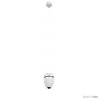 Светильник подвесной LED Viterbo 10336 White LOFT IT белый 1 лампа, основание белое в стиле современный хай-тек 
