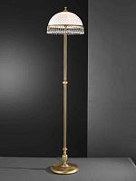 Торшер напольный  PN 8201/2 Reccagni Angelo  белый 2 лампы, основание античное бронза в стиле классический
