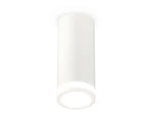 Светильник накладной Techno spot XS7442012 Ambrella light белый 1 лампа, основание белое в стиле хай-тек современный круглый