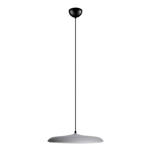 Светильник подвесной LED Plato 10119 Grey LOFT IT белый серый 1 лампа, основание чёрное в стиле современный 