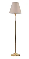 Торшер CAMILA PT1 GOLD Crystal Lux  бежевый 1 лампа, основание золотое в стиле современный
