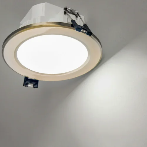 Светильник точечный LED Акви CLD008113V Citilux бронзовый 1 лампа, основание бронзовое в стиле современный круглый фото 8