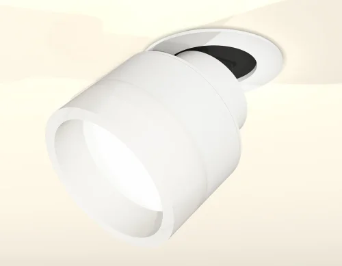 Светильник точечный XM8101520 Ambrella light белый 1 лампа, основание белое в стиле хай-тек  фото 3