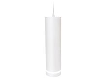 Светильник подвесной LED TN289 Ambrella light белый 1 лампа, основание белое в стиле современный хай-тек трубочки