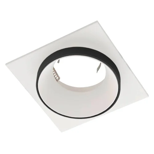 Светильник точечный Carosso 900455 Eglo белый 1 лампа, основание чёрное в стиле современный  фото 3