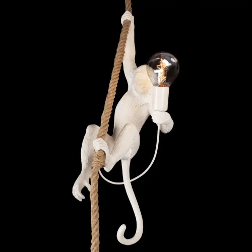 Светильник подвесной Monkey 10314P LOFT IT без плафона 1 лампа, основание белое в стиле современный животные фото 6