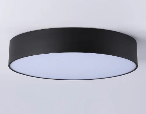 Светильник потолочный LED Air Alum FV5534 Ambrella light чёрный 1 лампа, основание чёрное в стиле современный хай-тек  фото 4