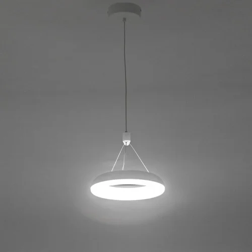 Светильник подвесной LED Паркер CL225B110 Citilux белый 1 лампа, основание белое в стиле современный  фото 4