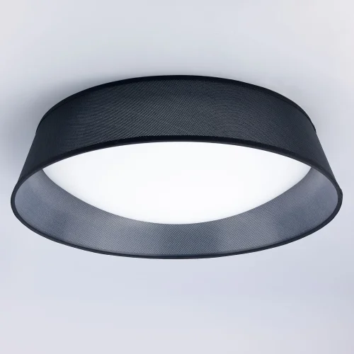 Люстра потолочная NORDICA 4966E Mantra чёрная белая на 5 ламп, основание чёрное в стиле современный  фото 3