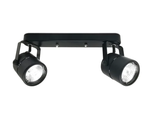 Спот с 2 лампами Techno spot TA106 Ambrella light чёрный GU10 в стиле хай-тек современный  фото 2