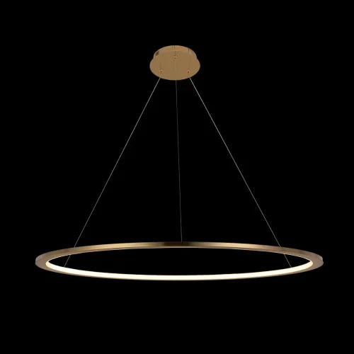 Светильник подвесной LED Ring 10014xl LOFT IT золотой 1 лампа, основание золотое в стиле современный хай-тек кольца фото 4