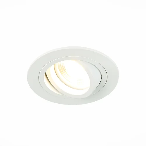 Светильник точечный St251 ST251.518.01 ST-Luce белый 1 лампа, основание белое в стиле хай-тек современный  фото 3