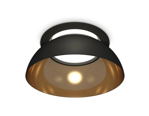 Светильник точечный XC8051101 Ambrella light чёрный 1 лампа, основание чёрное в стиле современный хай-тек 