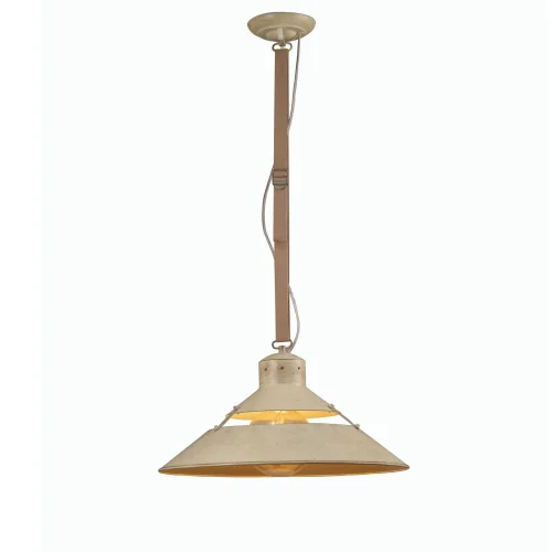 Светильник подвесной лофт INDUSTRIAL 5430 Mantra бежевый 1 лампа, основание бежевое коричневое в стиле лофт  фото 2