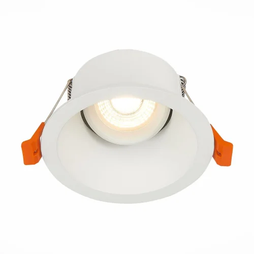 Светильник точечный Grosi ST207.508.01 ST-Luce белый 1 лампа, основание белое в стиле современный хай-тек 