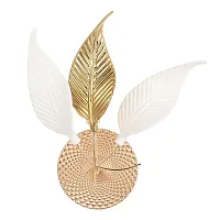 Бра STEFANIA AP1 Crystal Lux золотой белый 1 лампа, основание золотое в стиле флористика 
