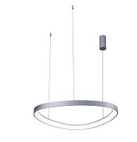 Светильник подвесной LED Zula APL.022.13.48 Aployt серый 1 лампа, основание серое в стиле современный кольца