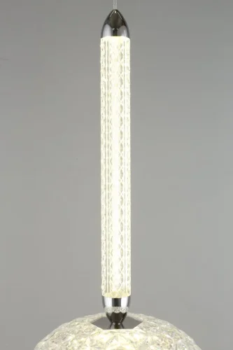 Светильник подвесной LED Dorote APL.036.06.11 Aployt прозрачный 1 лампа, основание хром в стиле современный  фото 6