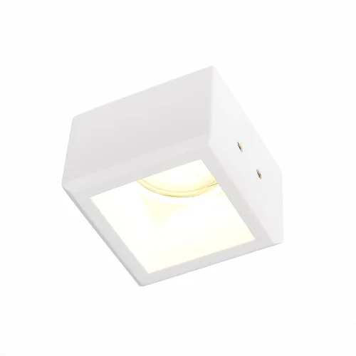 Светильник точечный St252–254 Gypsum ST252.518.01 ST-Luce белый 1 лампа, основание белое в стиле современный хай-тек для затирки фото 3