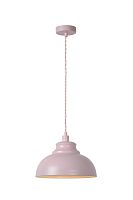 Светильник подвесной ISLA 34400/29/66 Lucide розовый 1 лампа, основание розовое в стиле современный 