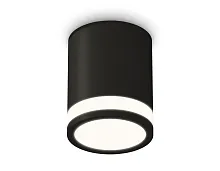 Светильник накладной Techno spot XS6302060 Ambrella light чёрный 1 лампа, основание чёрное в стиле современный круглый