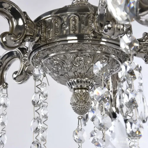 Люстра подвесная 72101/5/125 B Ni Bohemia Ivele Crystal без плафона на 5 ламп, основание никель в стиле классический sp фото 3